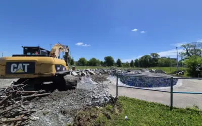 Halifax Commons Skate Park – Demolition