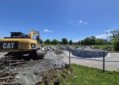 Halifax Commons Skate Park – Demolition